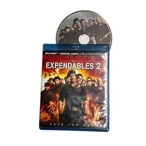 The Expendables 2‎ (Blu-ray, 2012) Action Movie No Digital Copy BABb